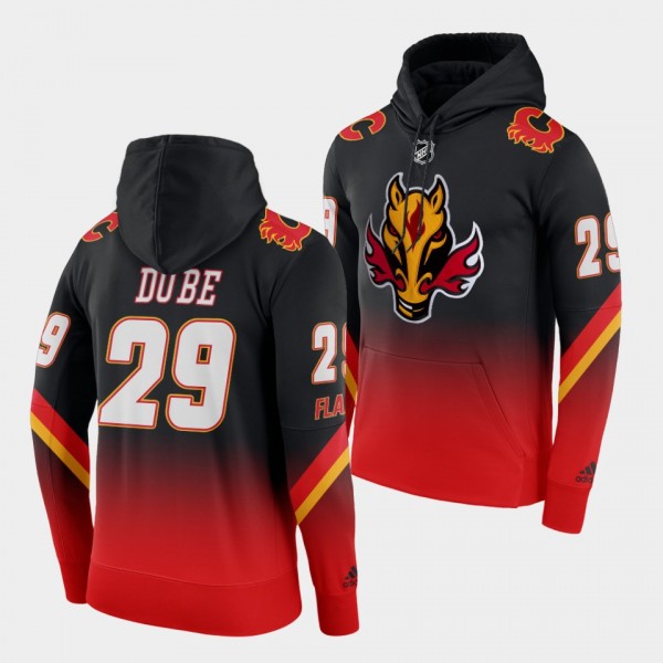 Dillon Dube Calgary Flames Alternate Black Red 202...