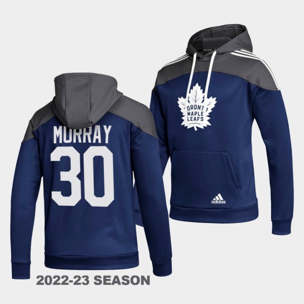 Toronto Maple Leafs Matt Murray Stylish Blue AEROREADY Pullover 2022-23 Hoodie
