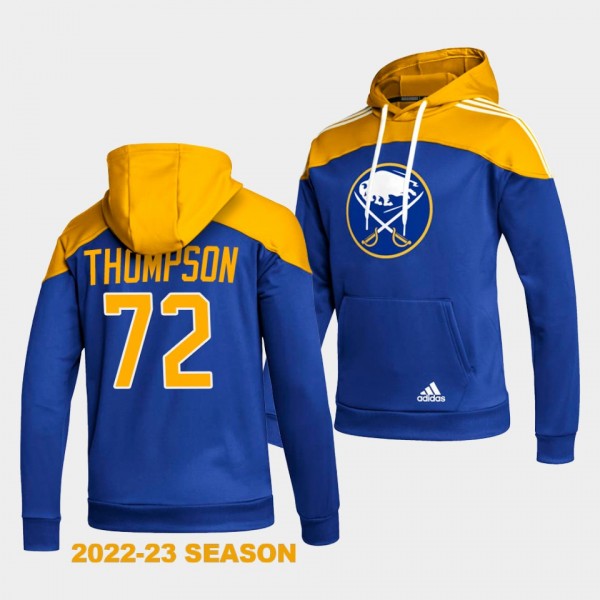 Buffalo Sabres Tage Thompson Stylish Blue AEROREADY Pullover 2022-23 Hoodie