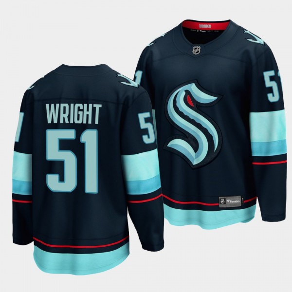 Shane Wright 2022 NHL Draft Seattle Kraken #51 Nav...