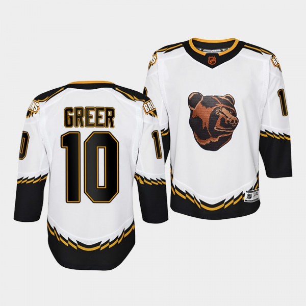 Youth A.J. Greer Bruins White Special Edition 2.0 ...