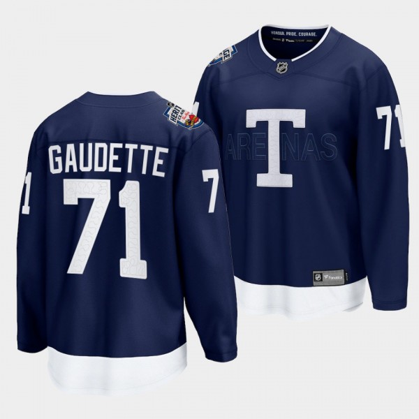 Adam Gaudette Toronto Maple Leafs Heritage Classic...