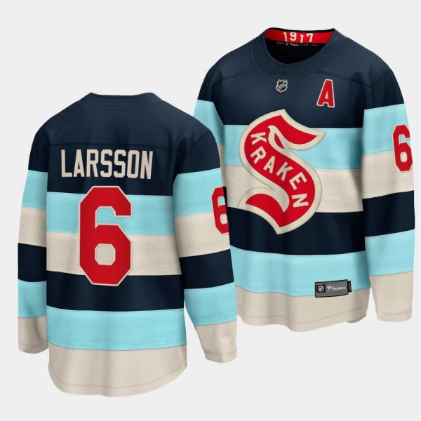 Seattle Kraken Adam Larsson 2024 NHL Winter Classi...