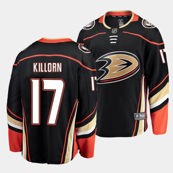 Alex Killorn Anaheim Ducks Home Black #17 Breakawa...