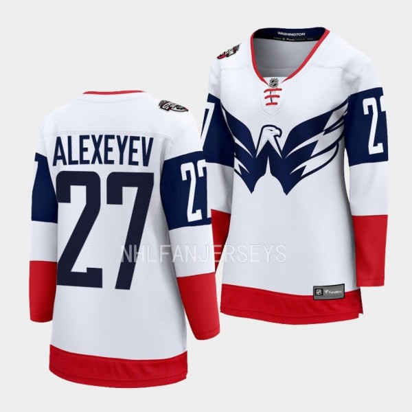 Alexander Alexeyev Washington Capitals 2023 NHL St...