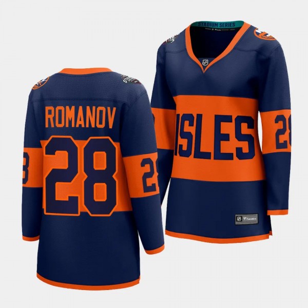 Alexander Romanov New York Islanders 2024 NHL Stad...