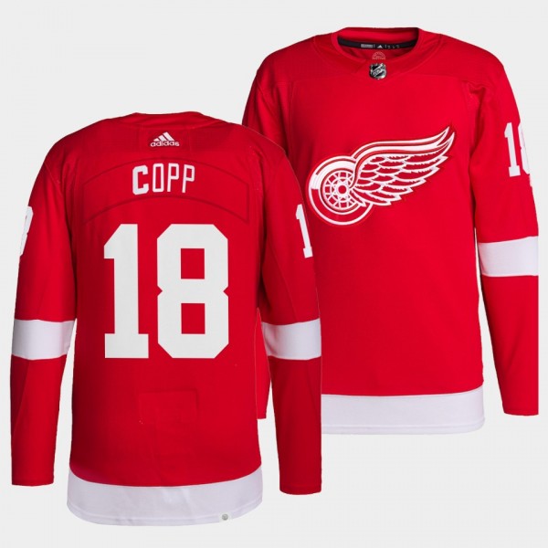 Detroit Red Wings Primegreen Authentic Andrew Copp...