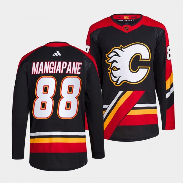 Andrew Mangiapane Calgary Flames 2022 Reverse Retr...