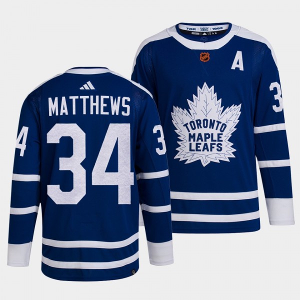 Auston Matthews Toronto Maple Leafs 2022 Reverse R...
