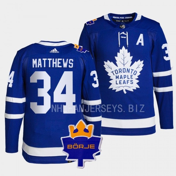 Toronto Maple Leafs 2022 The King Borje Patch Aust...