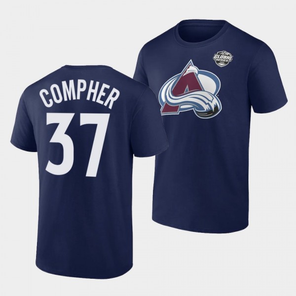 J.T. Compher 2022 NHL Global Series Colorado Avala...