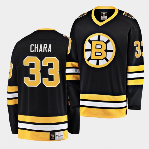 Zdeno Chara #33 Bruins 1962-63 Heritage Premier Br...