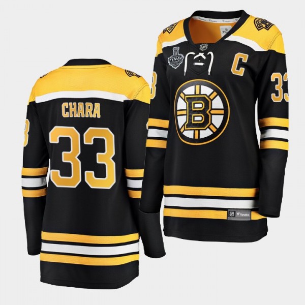 Zdeno Chara #33 Bruins Stanley Cup Final 2019 Home...