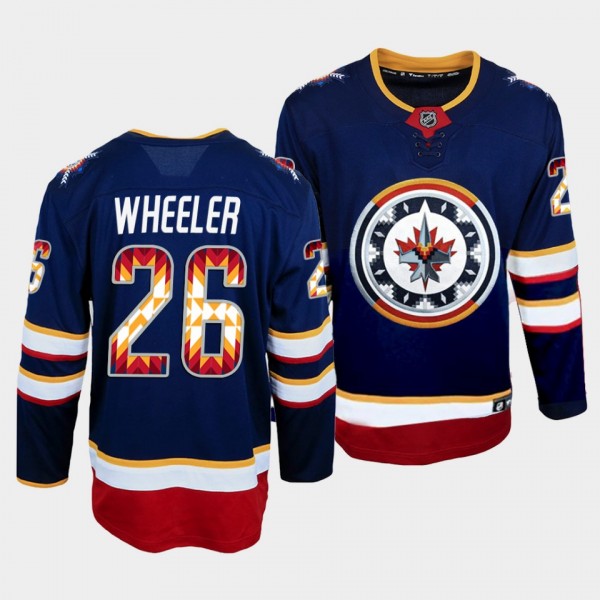 2022 WASAC Night Winnipeg Jets Blake Wheeler #26 F...