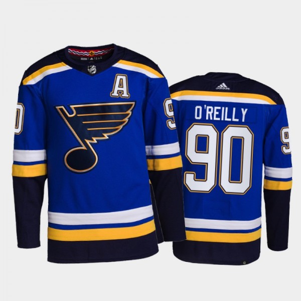 Ryan O'Reilly St. Louis Blues Home Jersey 2021-22 ...
