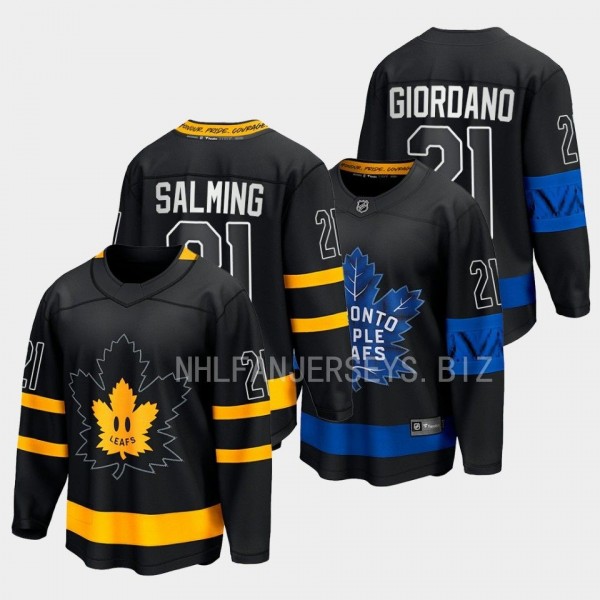Borje Salming Toronto Maple Leafs 1973-1989 Altern...