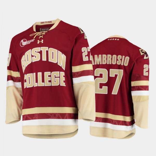 Colby Ambrosio #27 Boston College Eagles 2021-22 C...