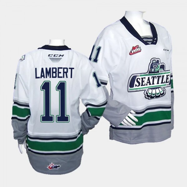 Brad Lambert Seattle Thunderbirds #11 2023 WHL Cha...