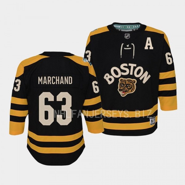 Boston Bruins Brad Marchand 2023 Winter Classic Bl...