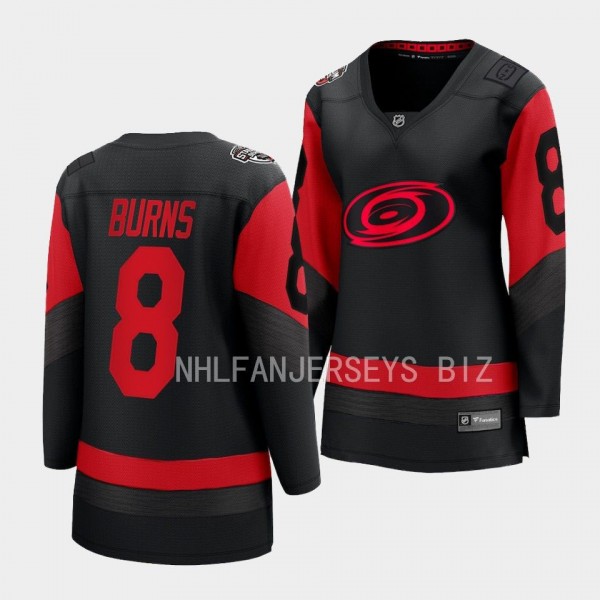 Brent Burns Carolina Hurricanes 2023 NHL Stadium Series Women Breakaway Player 8 Jersey