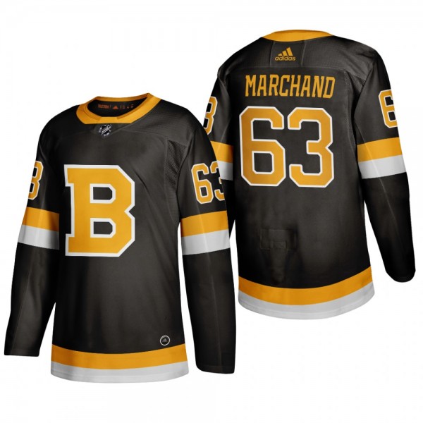 Boston Bruins Brad Marchand #63 2020 Season Altern...