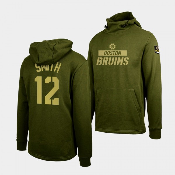 Craig Smith Boston Bruins Thrive Olive Levelwear H...