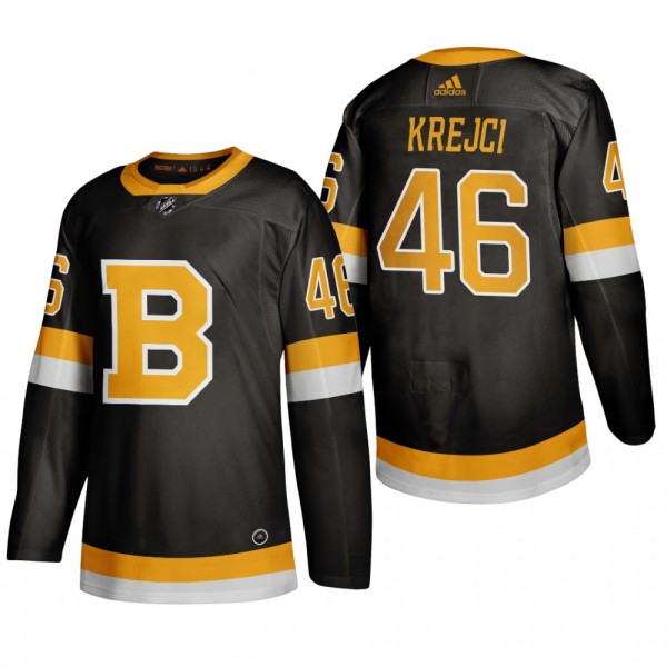 Boston Bruins David Krejci #46 2020 Season Alterna...