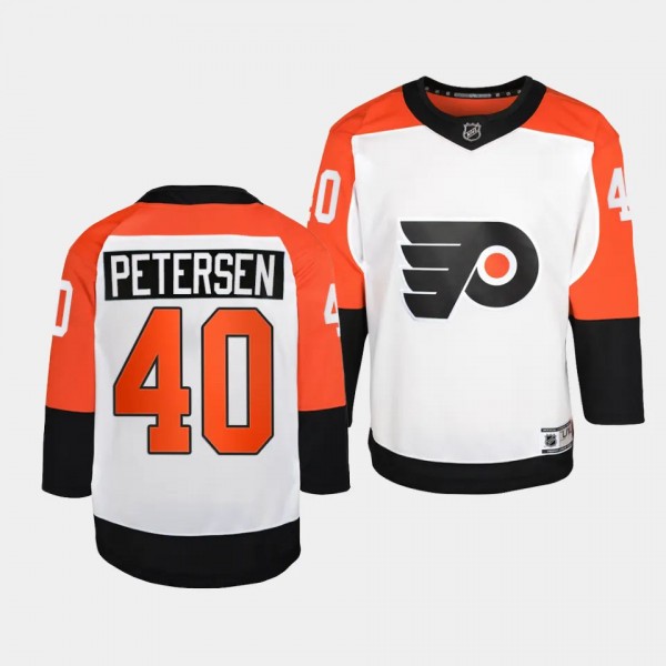 Philadelphia Flyers Cal Petersen 2023-24 Away Whit...