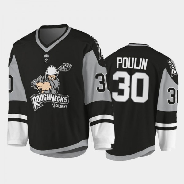 Calgary Roughnecks #30 Mike Poulin NLL Sublimated ...