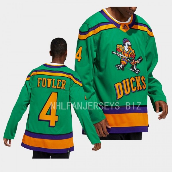 Mighty Ducks Cam Fowler Anaheim Ducks Green #4 Aut...