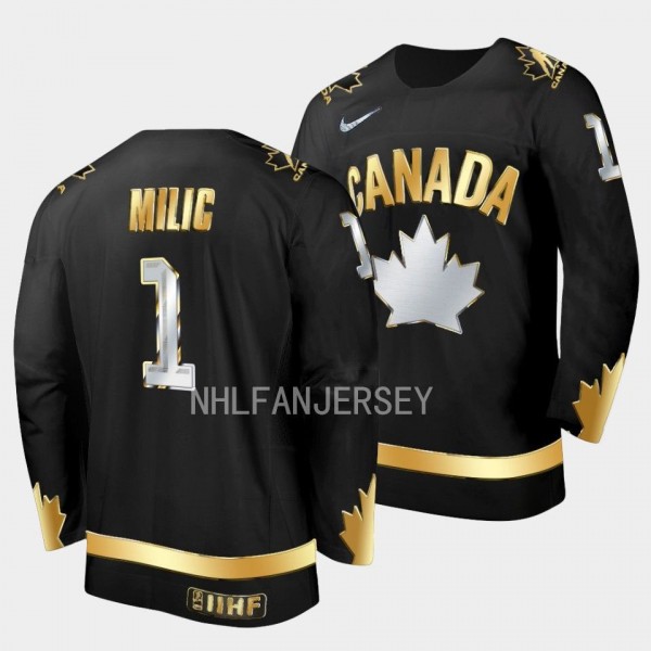 Canada 20X IIHF World Junior Gold Thomas Milic #1 ...