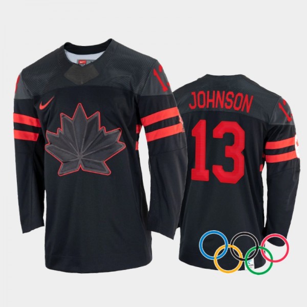 Canada Hockey Kent Johnson 2022 Winter Olympics Bl...