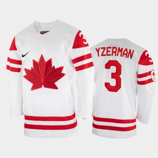 Canada Hockey Steve Yzerman 2002 Winter Olympic Wh...