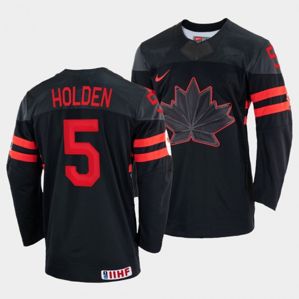 Nick Holden 2022 IIHF World Championship Canada Ho...