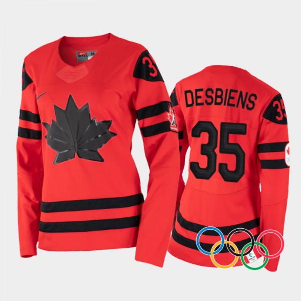 Ann-Renee Desbiens Canada Women's Hockey 2022 Wint...