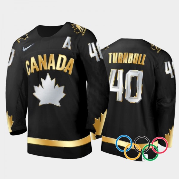 Blayre Turnbull Canada Women's Hockey Black Gold W...