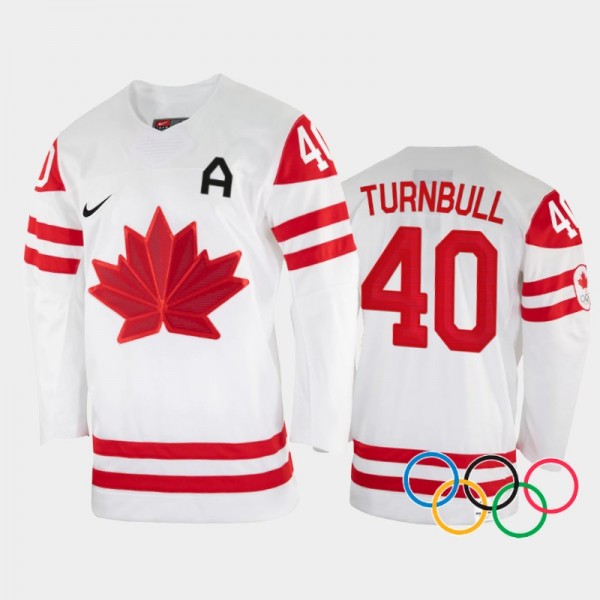 Blayre Turnbull Canada Women's Hockey White Jersey...