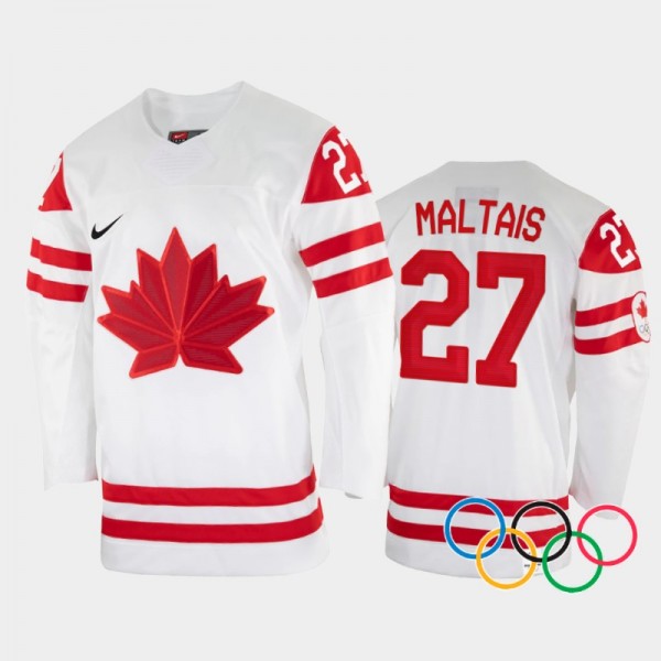Emma Maltais Canada Women's Hockey White Jersey 20...