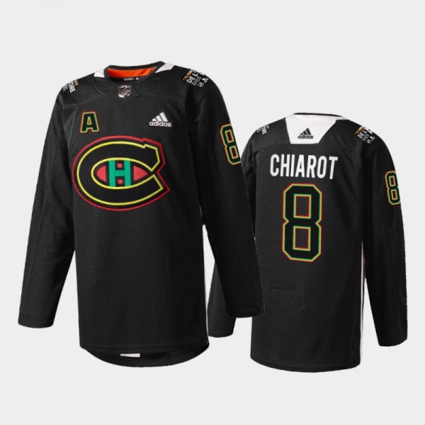 Ben Chiarot Montreal Canadiens Black History Night...