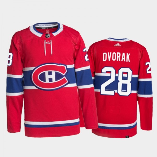 2021-22 Montreal Canadiens Christian Dvorak Home J...