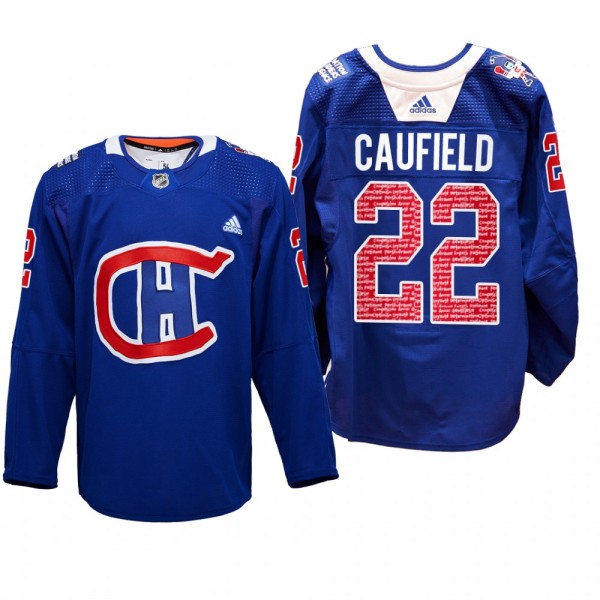 Canadiens RadioTeleDON Cole Caufield Jersey Specia...