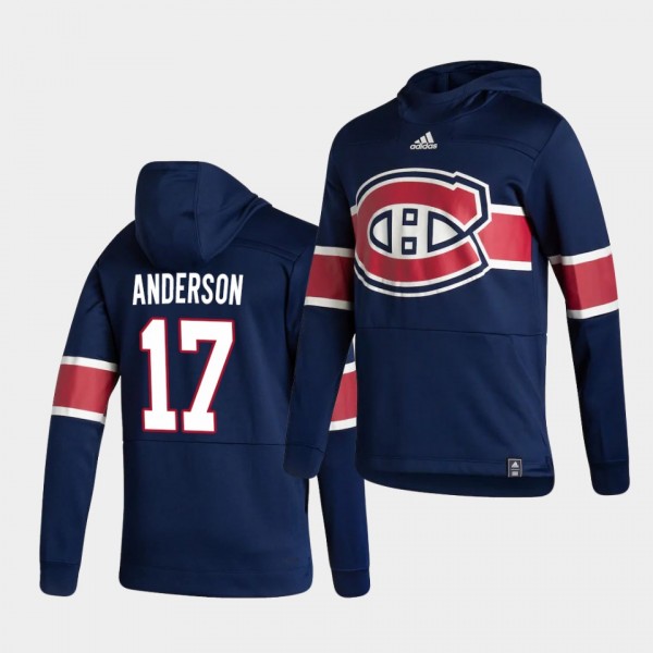 Montreal Canadiens Josh Anderson 2021 Reverse Retr...