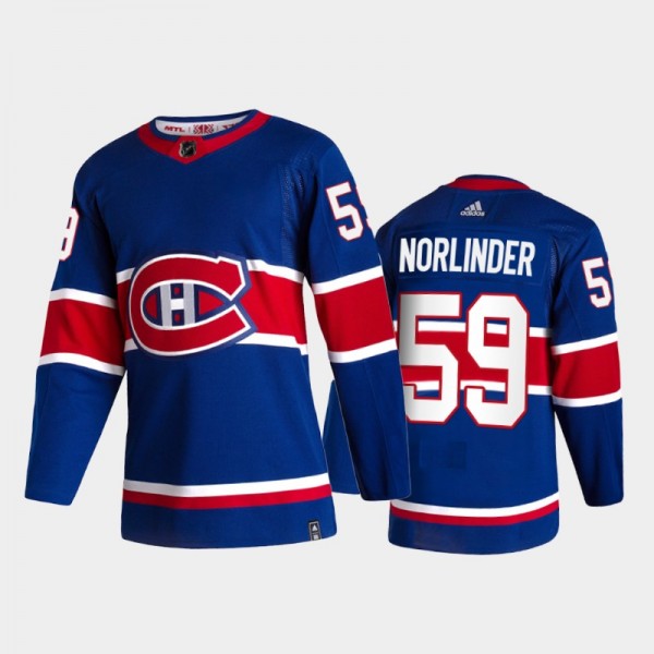 Mattias Norlinder #59 Montreal Canadiens 2021 Reve...