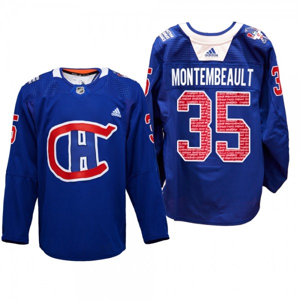 Canadiens RadioTeleDON Sam Montembeault Jersey Special Edition