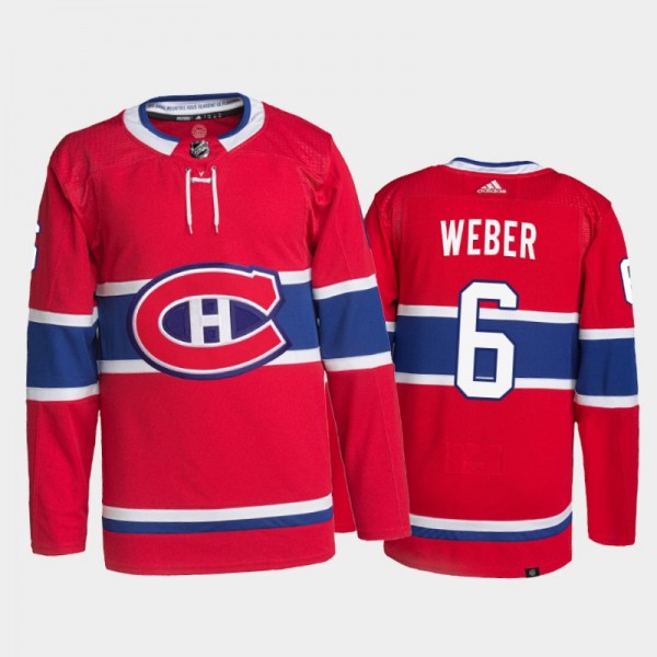 2021-22 Montreal Canadiens Shea Weber Home Jersey ...