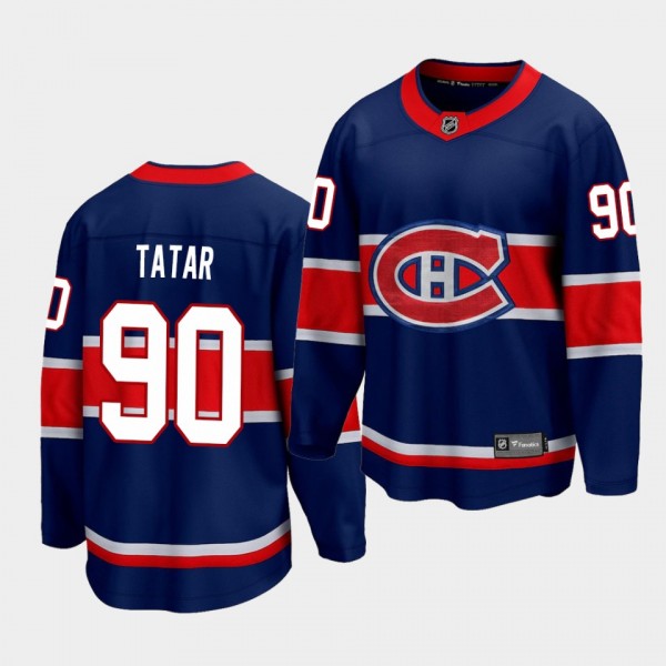 Tomas Tatar Montreal Canadiens 2021 Special Edition Navy Men's Jersey