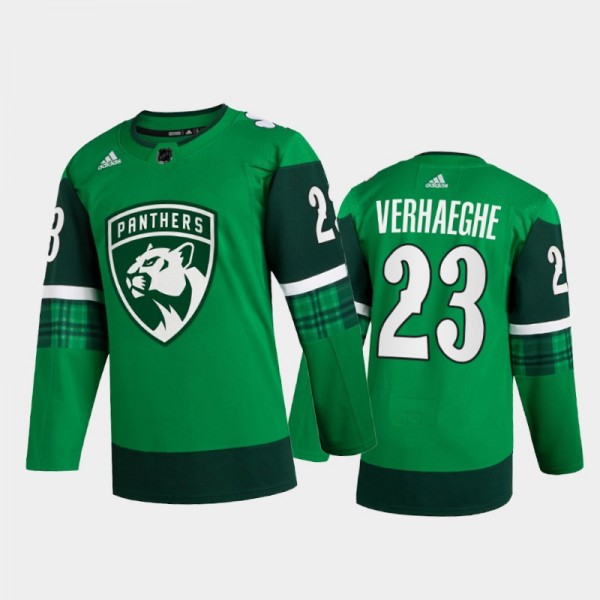 2022 Panthers St. Patricks Day Carter Verhaeghe Je...