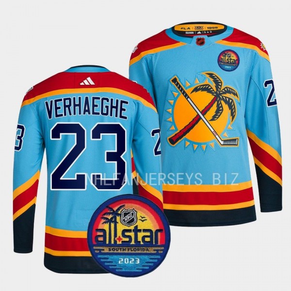 Florida Panthers 2023 All-Star Patch Carter Verhae...