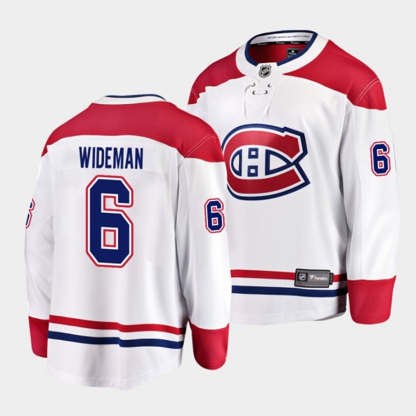 Chris Wideman Montreal Canadiens 2022 Away White Breakaway Player Jersey Men