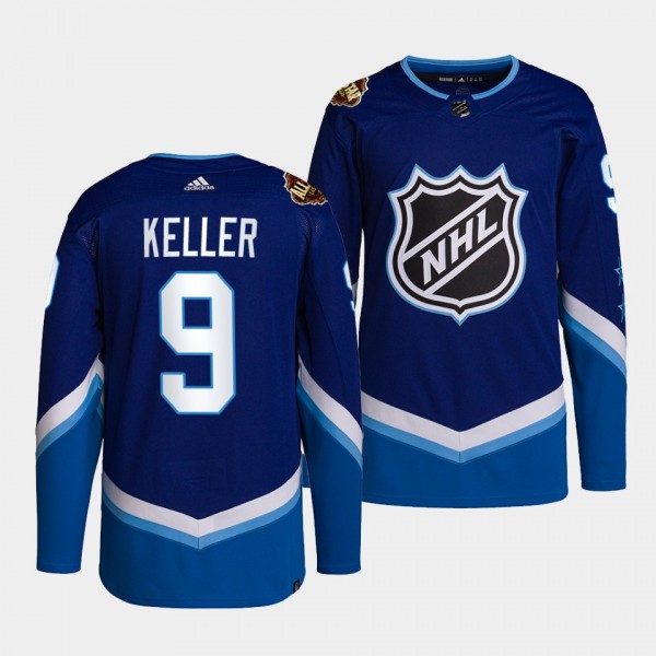 Clayton Keller Coyotes #9 2022 NHL All-Star Jersey Blue Western